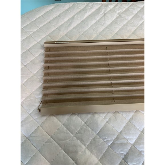 UNITED SHADE 38’’ W X 17’’ H 1" PLEAT SAHARA COLOR RV PLEATED SHADES NEW 😀 - Picture 7 of 14